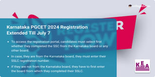 Karnataka PGCET 2024 Re-registration Open @cetonline.karnataka.gov.in Till July 7, Get Direct Link Here